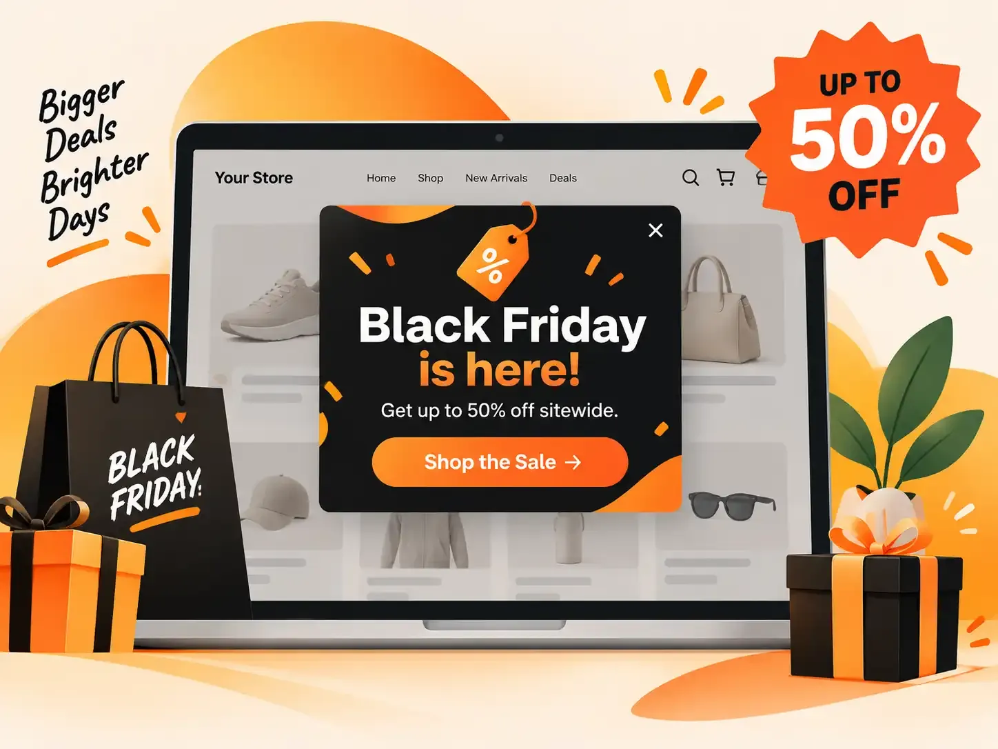 Black Friday popup